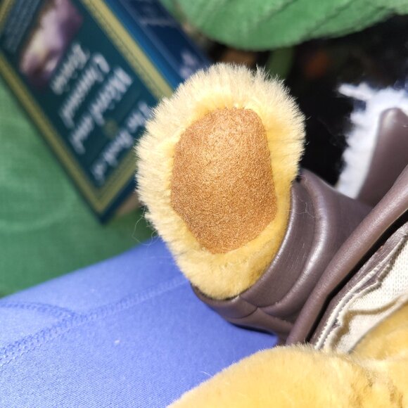 VTG 1997 Pickford Bears Ltd. "Radar" Pilot Stuffed Bear with Jacket Goggles - Picture 11 of 15